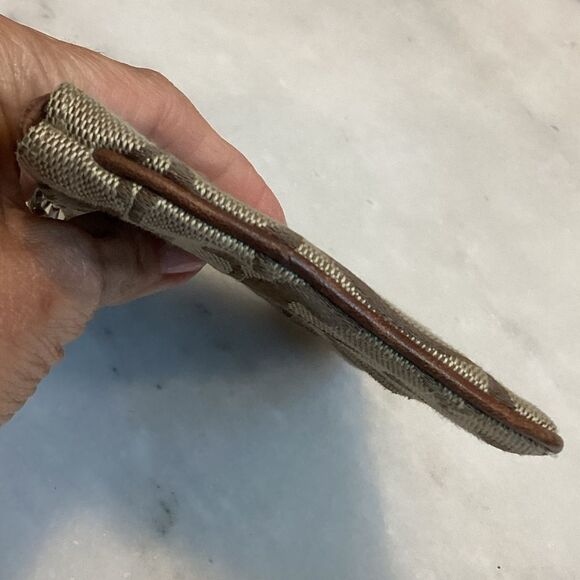 Coach Classic Signature Jacquard Logo Wristlet - Picture 9 of 13